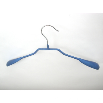 Hh Brand Hm167b Wholesale PVC Coated Metal Top Clothes Hangers